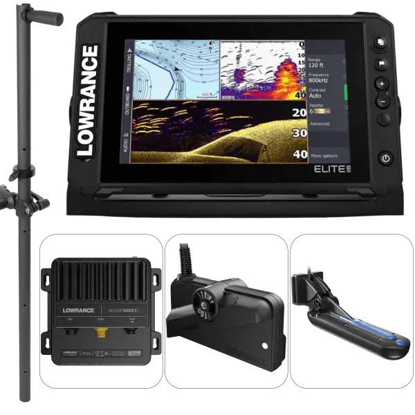 Pack Elite 9 FS Black Edition + Active Target 2 avec perche - N°2 - comptoirnautique.com