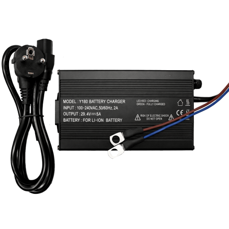 Chargeur valise lithium Ion 24V - 5A - SH LITHIUM