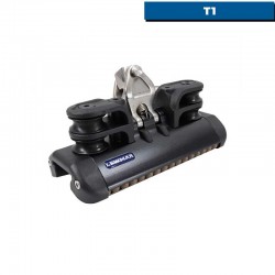 Chariot HTX à billes Torlon avec cardan et paire de réas doubles T1