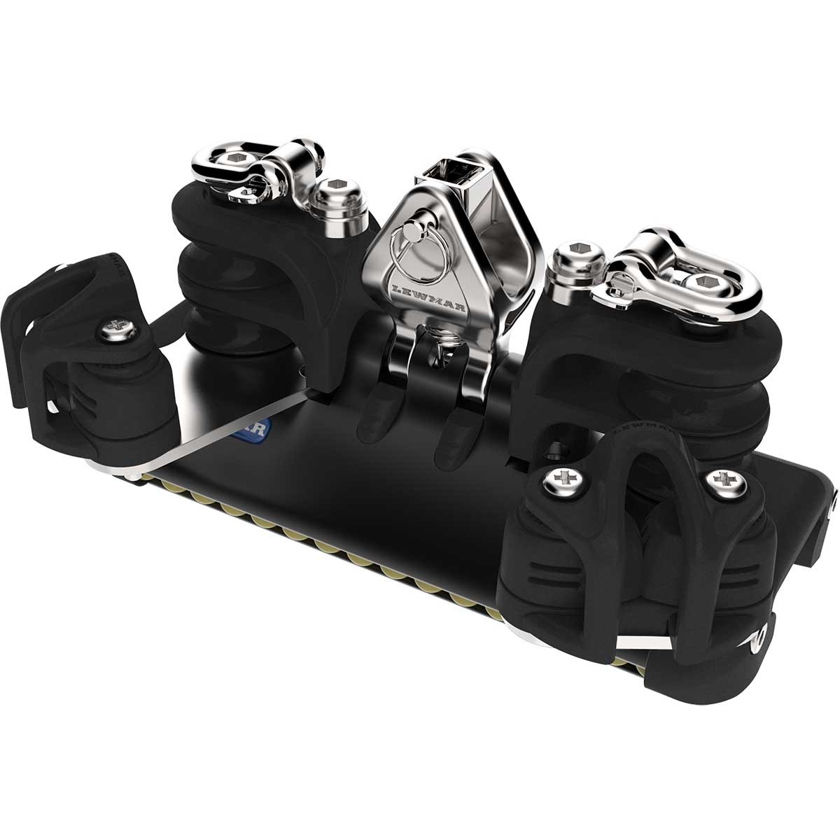 Chariot HTX à billes avec cardan, réas doubles, ringot & taquet T2