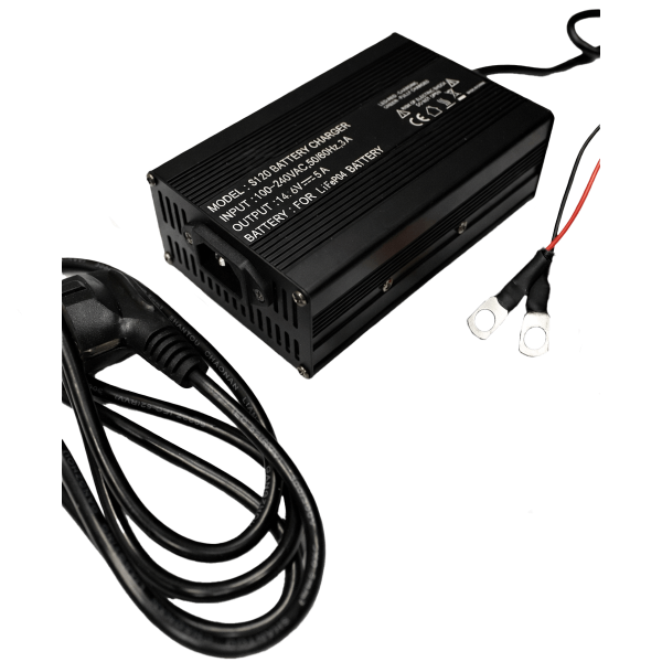 SH Lithium - Chargeur lithium LifePo4 12V 5A cosses - N°3 - comptoirnautique.com