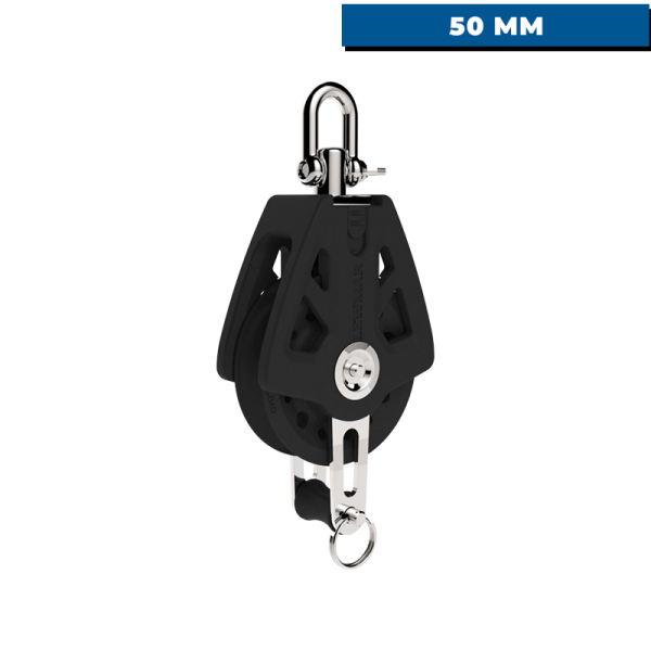 Synchro single ring pulley - 50 mm - N°4 - comptoirnautique.com