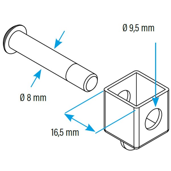 dimensions cardan T2 - N°2 - comptoirnautique.com