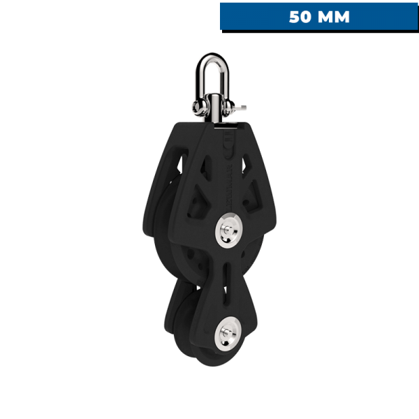 Synchro violin pulley - 50 mm - N°2 - comptoirnautique.com