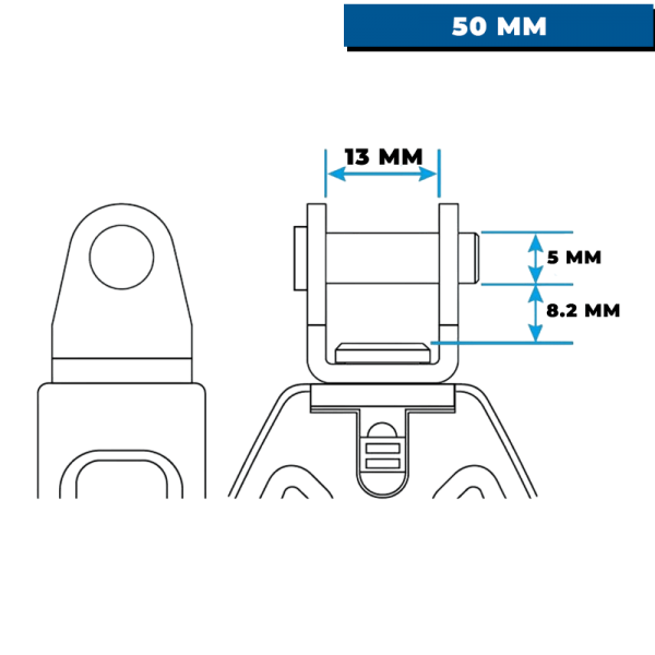 Synchro-Block von Fall zu Fall - 50 mm - N°3 - comptoirnautique.com
