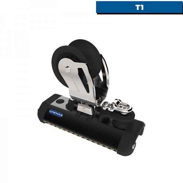 HTX sliding genoa traveller with single sheave & ringot - N°2 - comptoirnautique.com