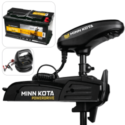 Pack moteur avant POWERDRIVE 45 Lbs + Batterie 12V 100A + chargeur portable