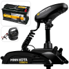 Pack moteur avant TERROVA 55 Lbs GPS + Batterie Pro Minn Kota 12V + chargeur portable 12V - N°1 - comptoirnautique.com