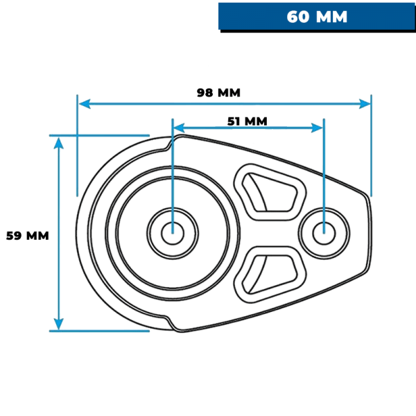 Synchro flat pulley-deck - N°6 - comptoirnautique.com