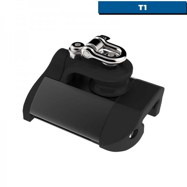 Tope con polea simple y tuerca anular HTX - N°2 - comptoirnautique.com