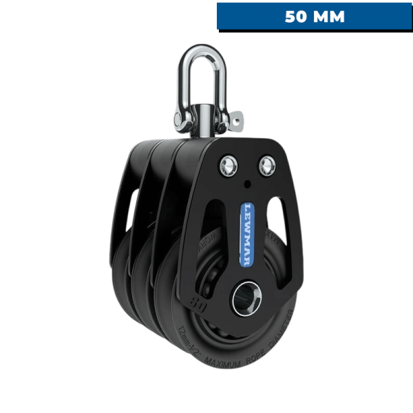 HTX Dreifacher Flaschenzug - 50 mm - N°2 - comptoirnautique.com