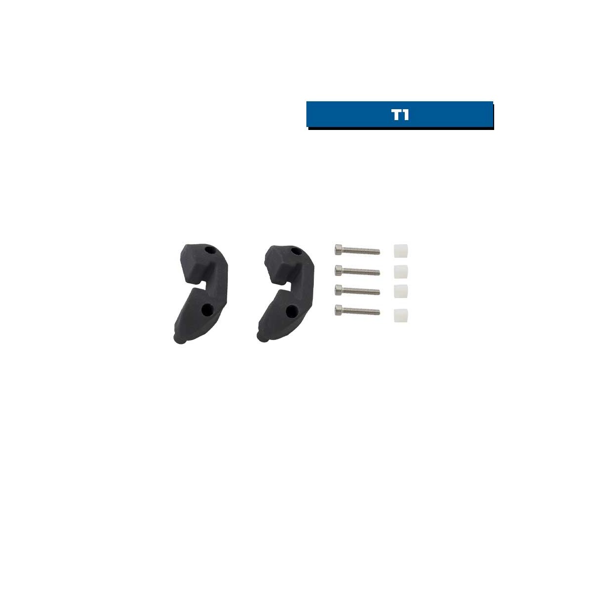 Kit de butée en caoutchouc pour rails HTX T1