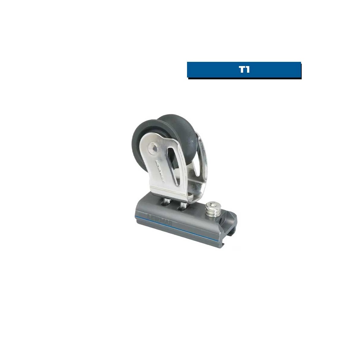 Chariot de génois à piston pour rail en T - T1