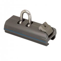 Cart with shackle and...