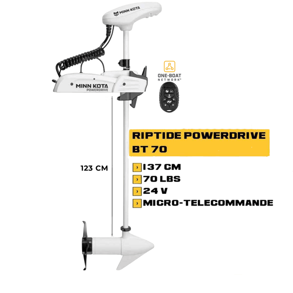 Frontmotor RIPTIDE POWERDRIVE 70 Lbs GPS - N°2 - comptoirnautique.com