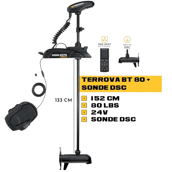 TERROVA BT 80 Lbs motor delantero - N°3 - comptoirnautique.com