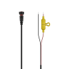 Power cable with threaded connector (2-pin) - N°1 - comptoirnautique.com
