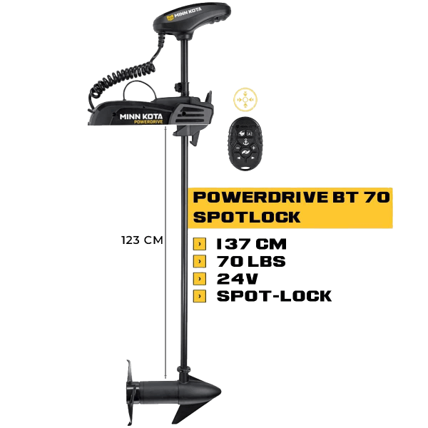Frontmotor POWERDRIVE 70 Lbs GPS - N°2 - comptoirnautique.com