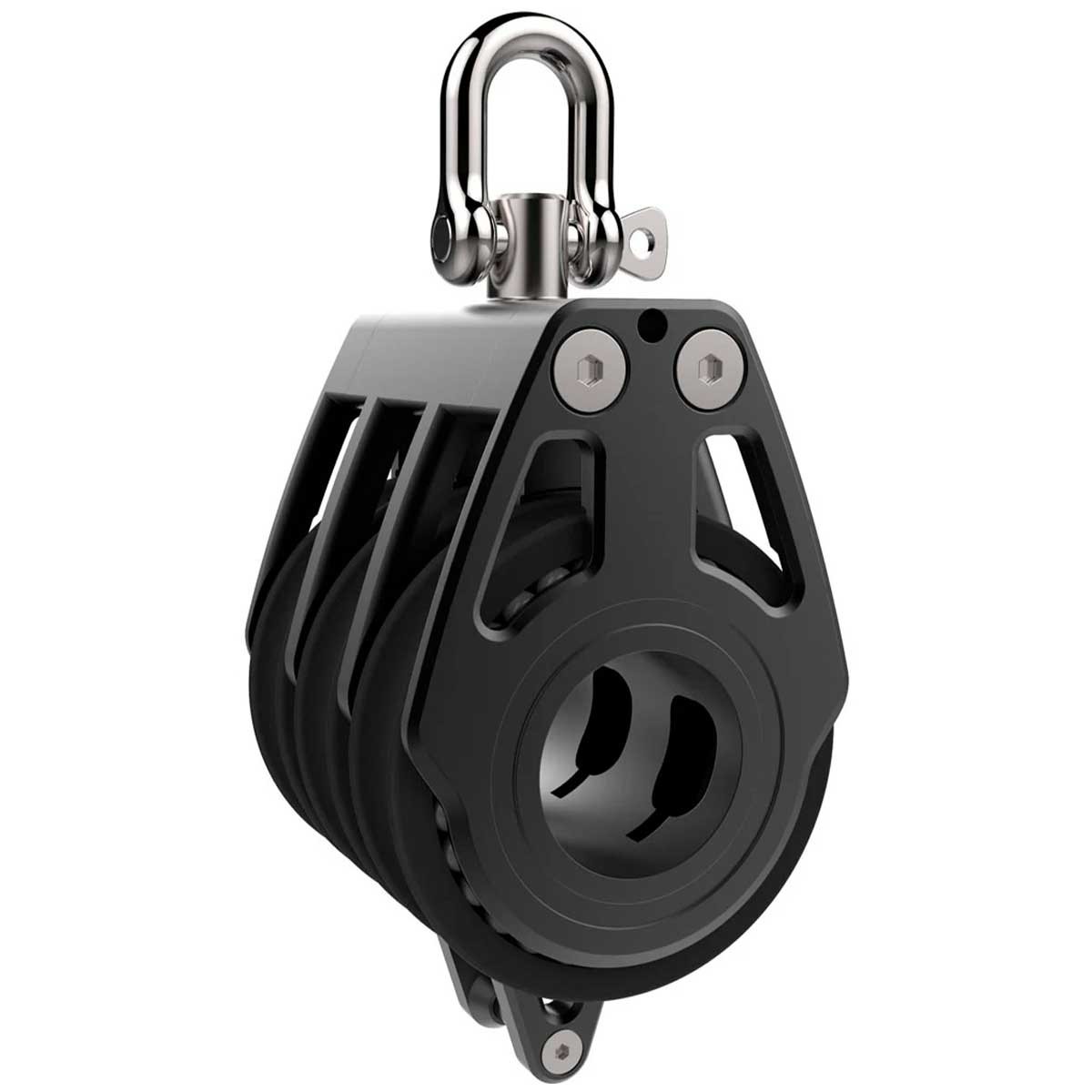 Poulie Racing triple et ringot Ø 80 mm