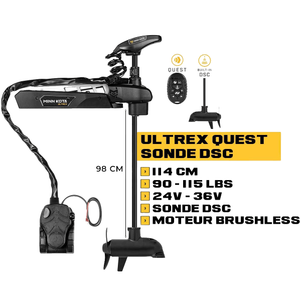 Frontmotor ULTREX QUEST + DSC-Sonde - N°2 - comptoirnautique.com