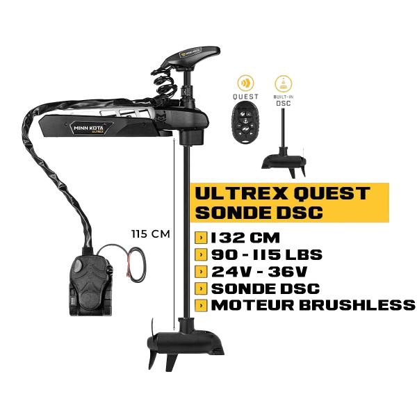 Frontmotor ULTREX QUEST + DSC-Sonde - N°3 - comptoirnautique.com