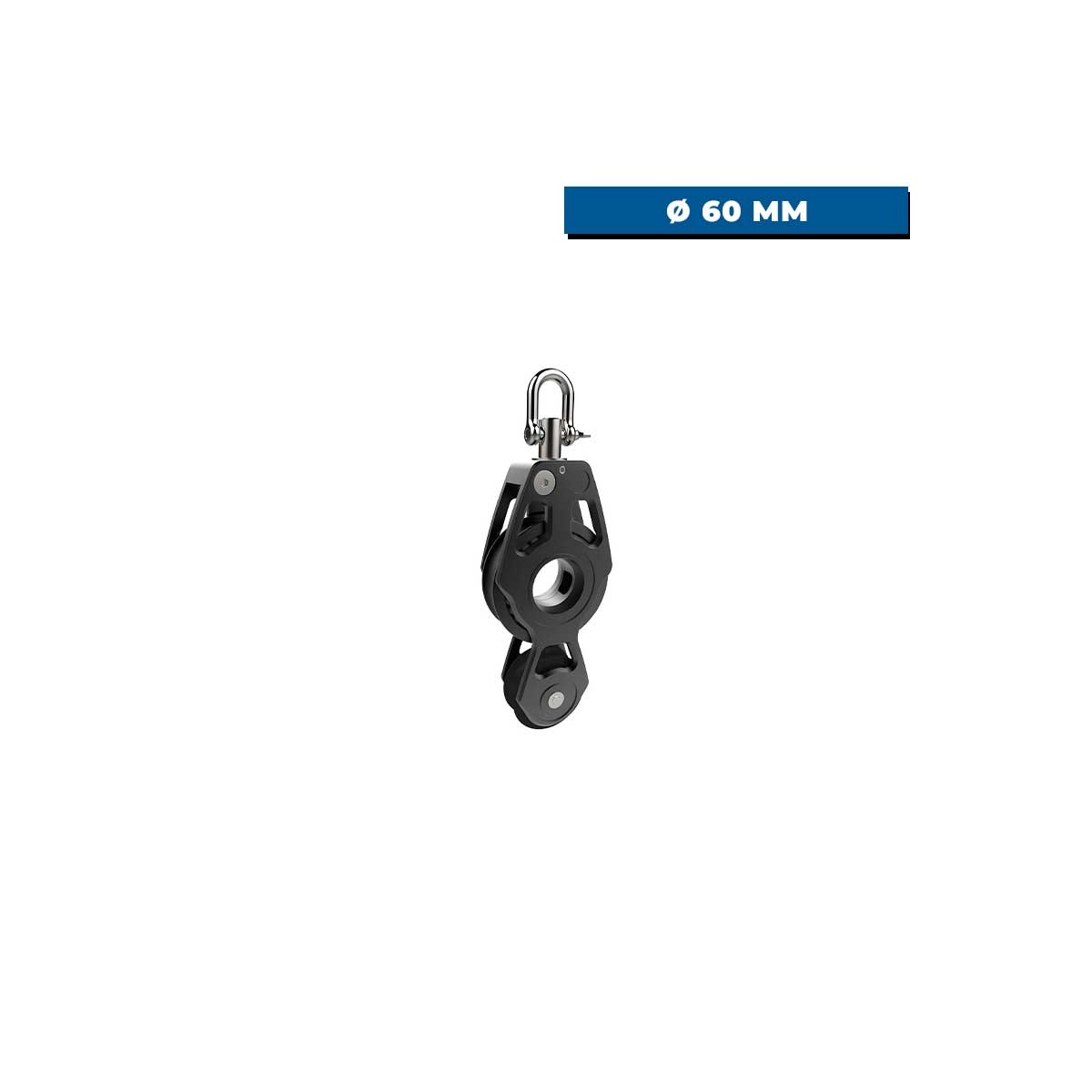 Poulie Racing violon 60 mm