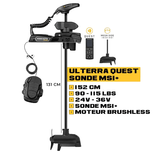 Motore anteriore ULTERRA QUEST + sensore MSI+ - N°3 - comptoirnautique.com