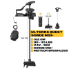 Moteur avant Minn Kota ULTERRA QUEST 182 cm + sonde MSI+ + pédale + télécommande - 24V/36V - 90/115LBS + kit stabilisateur - N°2 - comptoirnautique.com
