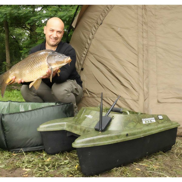 Bateau Amorceur Anatec Catamaran DL Oak + Moteur Brushless + Télécommande DE-SR07 pêcheur à la carpe - N°10 - comptoirnautique.com