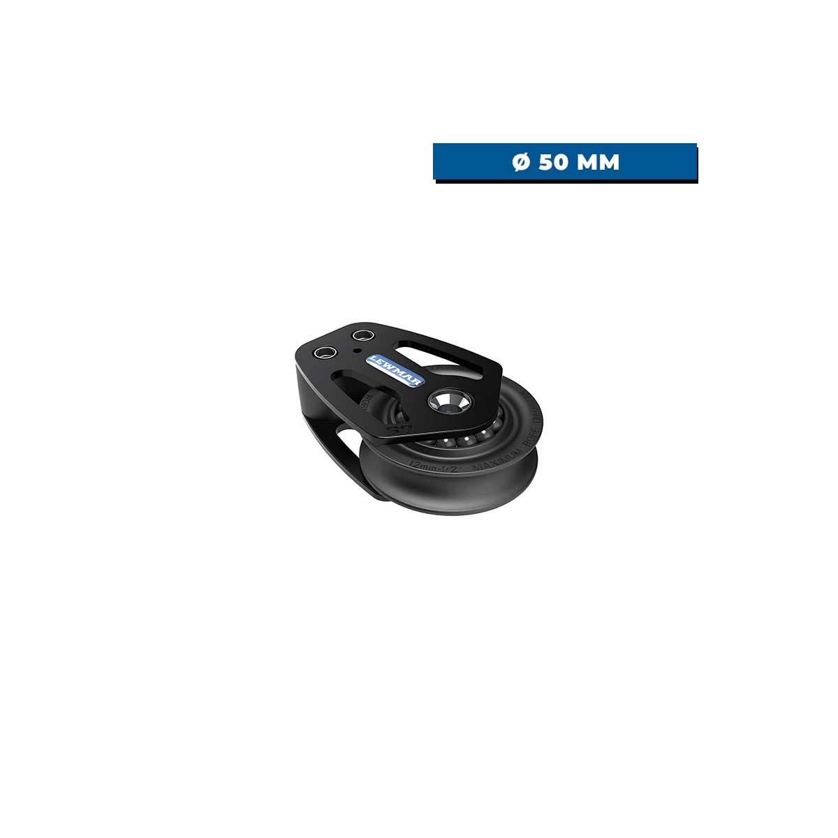 HTX Poulie plat-pont simple 50 mm