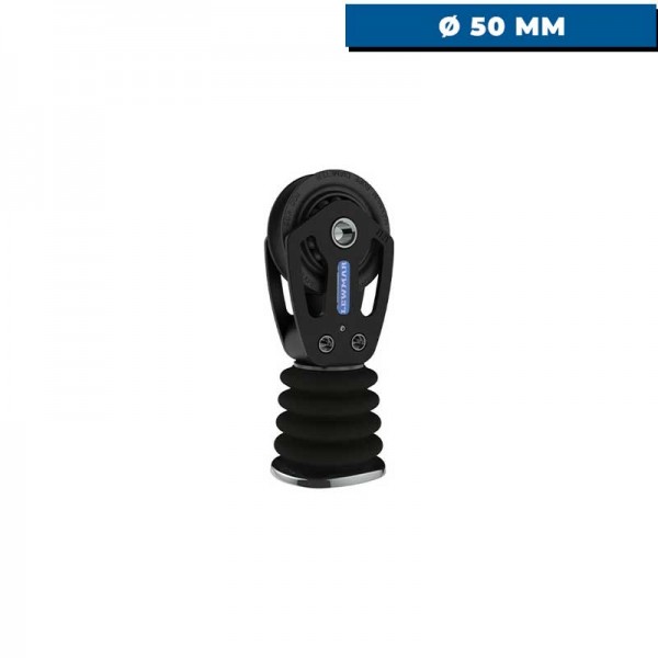 Polea simple en placa HTX - N°2 - comptoirnautique.com