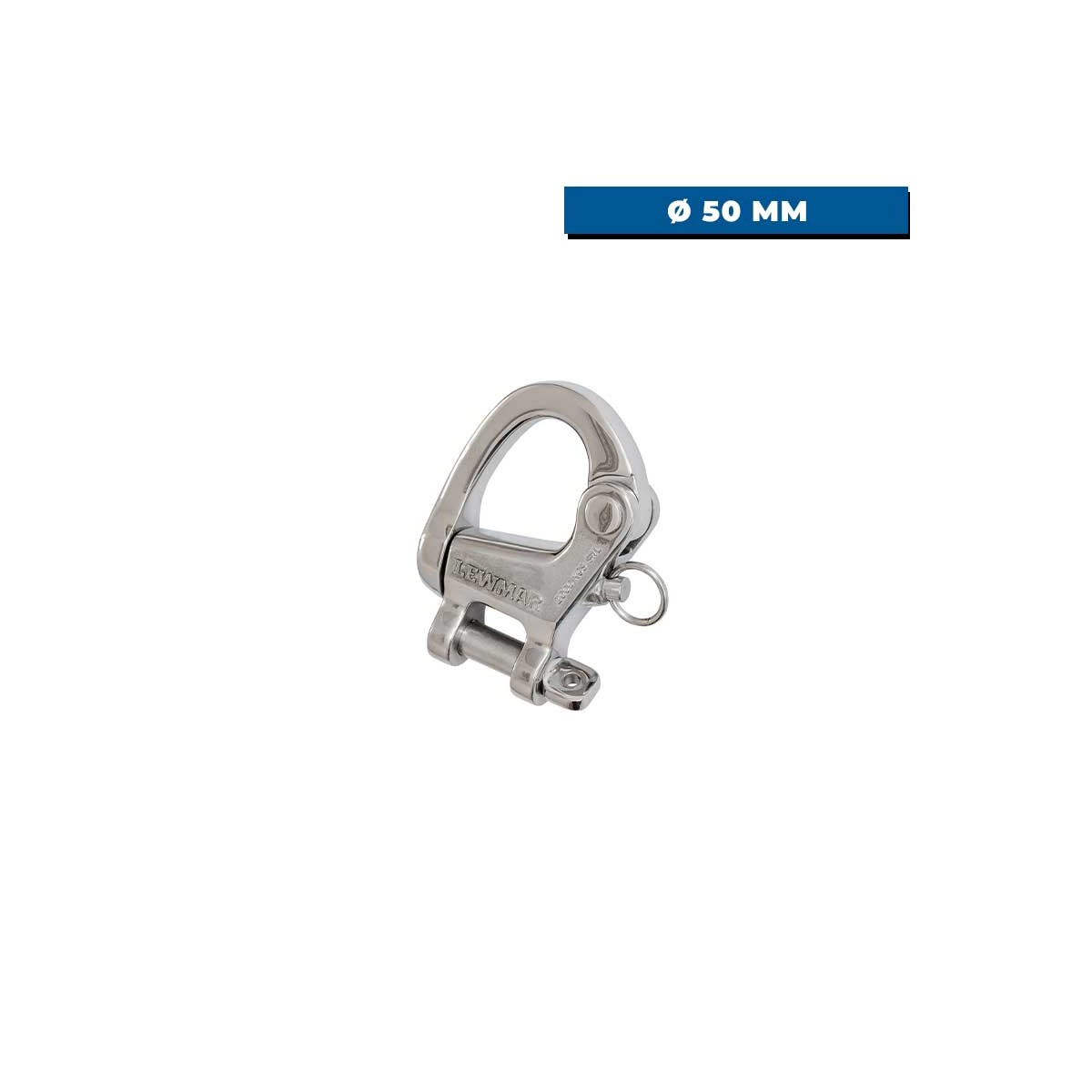 Mousqueton pour poulie HTX-Synchro 50 mm