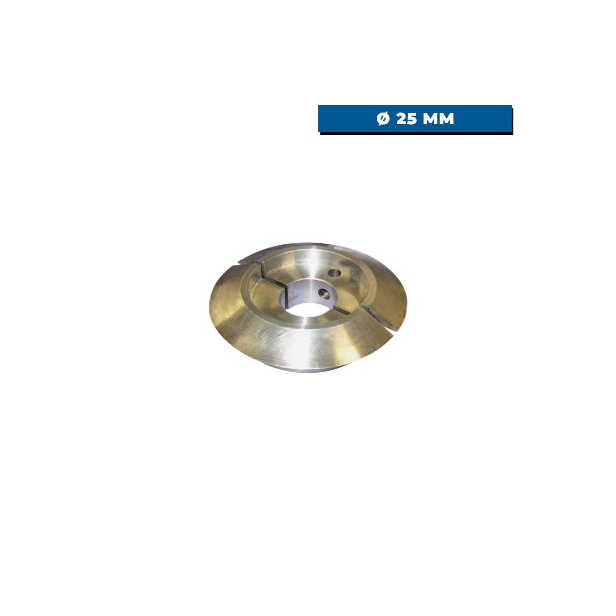 Coupe orin Ø 90 mm Ø arbre 25 mm