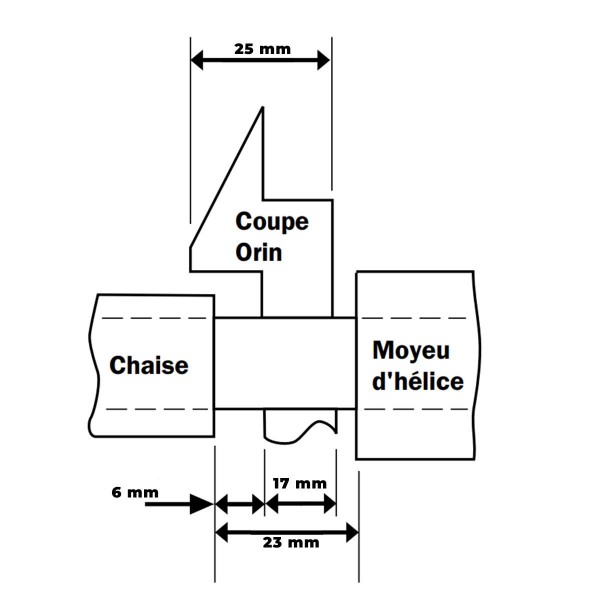 Coupe-orin Ø 90 mm - N°5 - comptoirnautique.com