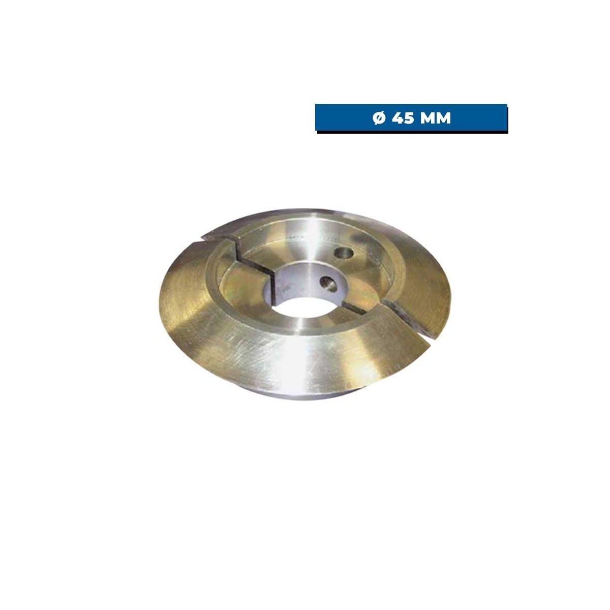 Coupe orin Ø 125 mm avec arbre Ø 45 mm