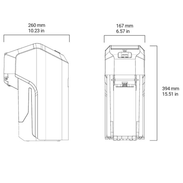 dimensions Batterie de rechange Spirit Ultra - N°7 - comptoirnautique.com