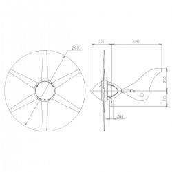 Turbina eólica Rutland 914i