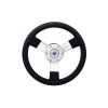 Polyurethane boat steering wheel Ø 300 mm, 3 stainless steel spokes - N°1 - comptoirnautique.com