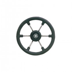 Black stainless steel wheel...