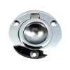 Chrome-plated brass panel lifter D.60mm - N°1 - comptoirnautique.com