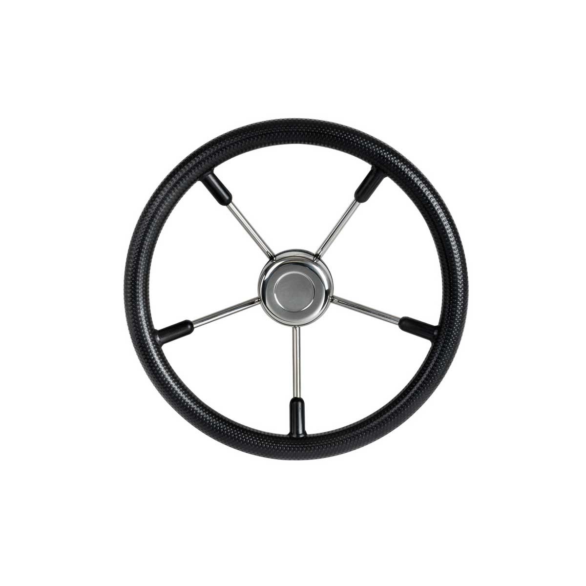 Volant à branches en inox noir Ø 400 mm