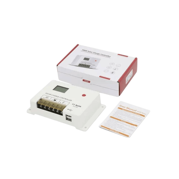 Régulateur solaire PWM 30A - 12V/24V - N°2 - comptoirnautique.com