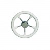 Volante per barca in poliuretano bianco, Ø 280 mm, 5 razze in acciaio inox