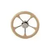 Volante per barca in poliuretano color crema, Ø 350 mm, 5 razze in acciaio inox - N°1 - comptoirnautique.com