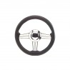 Volant T14 en inox poli miroir gris
