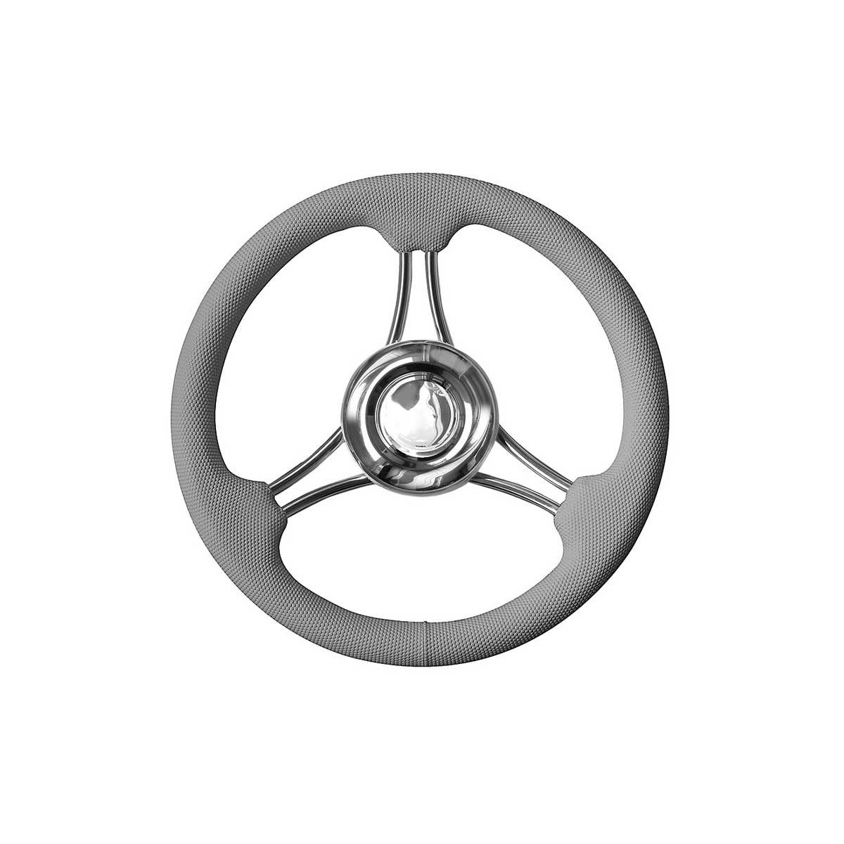 Volant avec couronne en polyuréthane gris