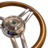 T25 teak steering wheel - N°2 - comptoirnautique.com