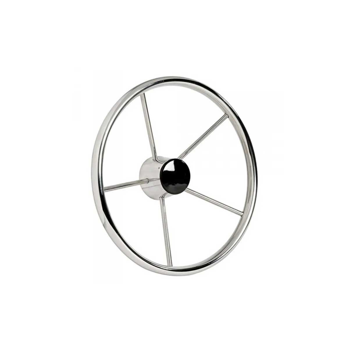 Volant en inox poli à 5 branches Ø 42 cm