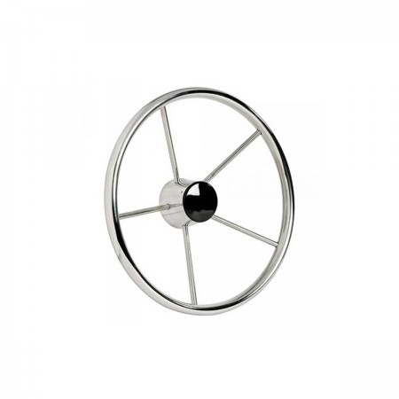 Volant en inox poli à 5 branches Ø 42 cm