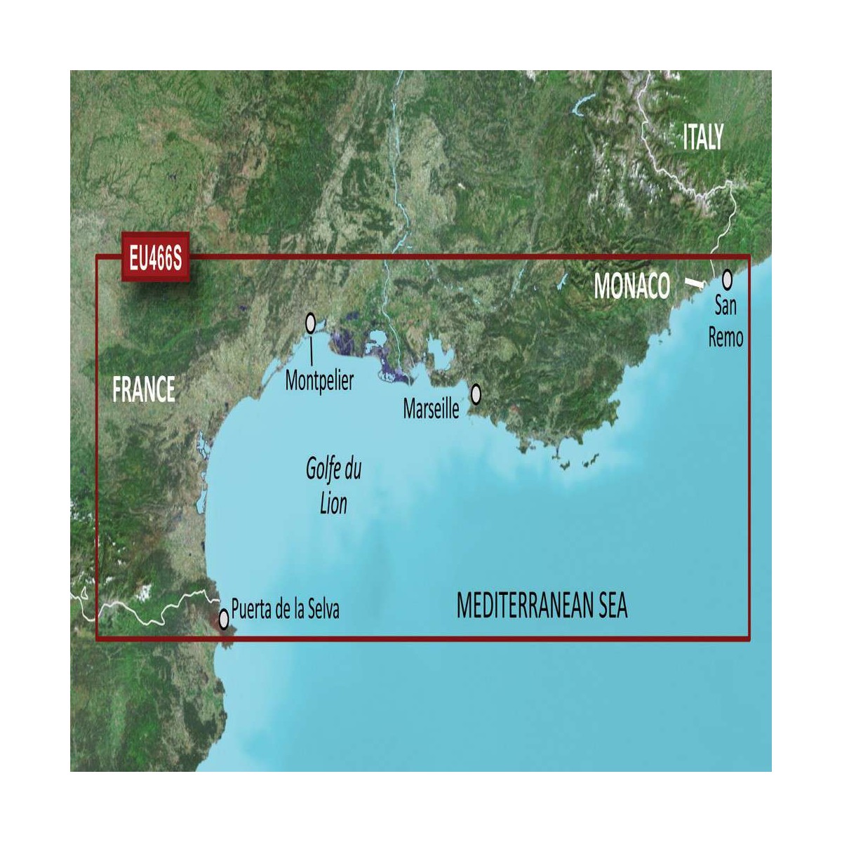 CARTE BLUECHART G3 VISION SMALL VEU466S